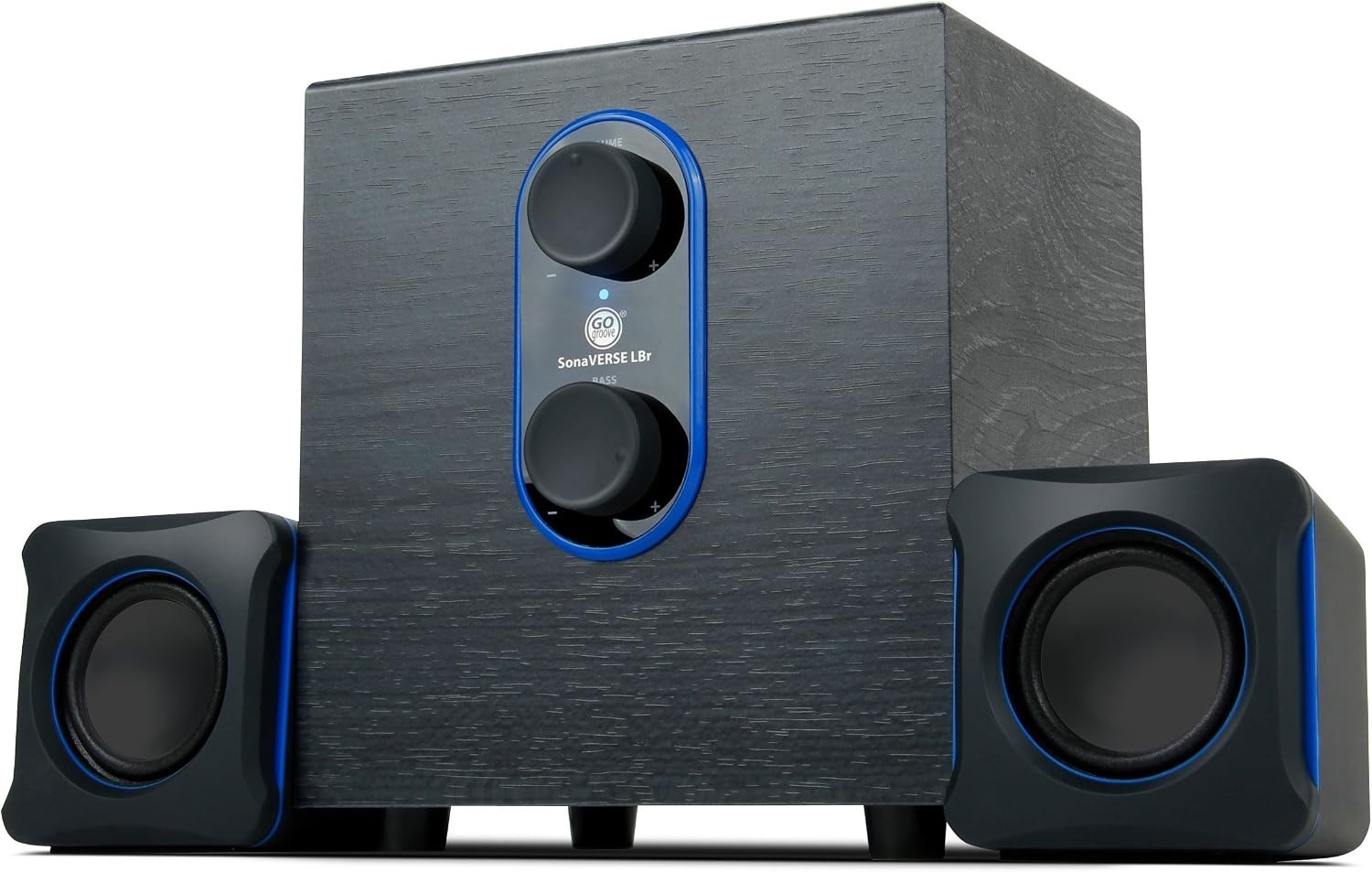 Sistema De USB Audio Sonido 2 Altavoces Con Subwoofer Para PC Casa El Hogar Set