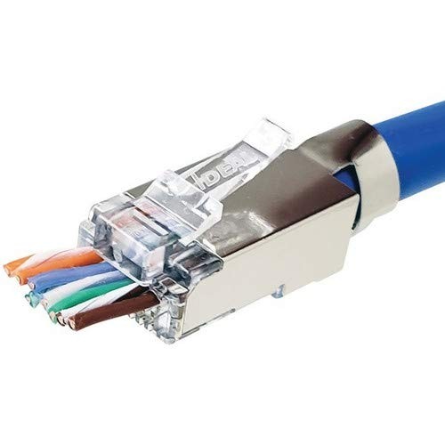 IDEAL Cat 6A/6/5e Shielded Feed-Thru (85369)