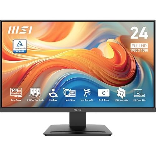MSI PRO MP243L E14 - PRO MP243LE14 - Business Productivity Monitor - 23.8" IPS F