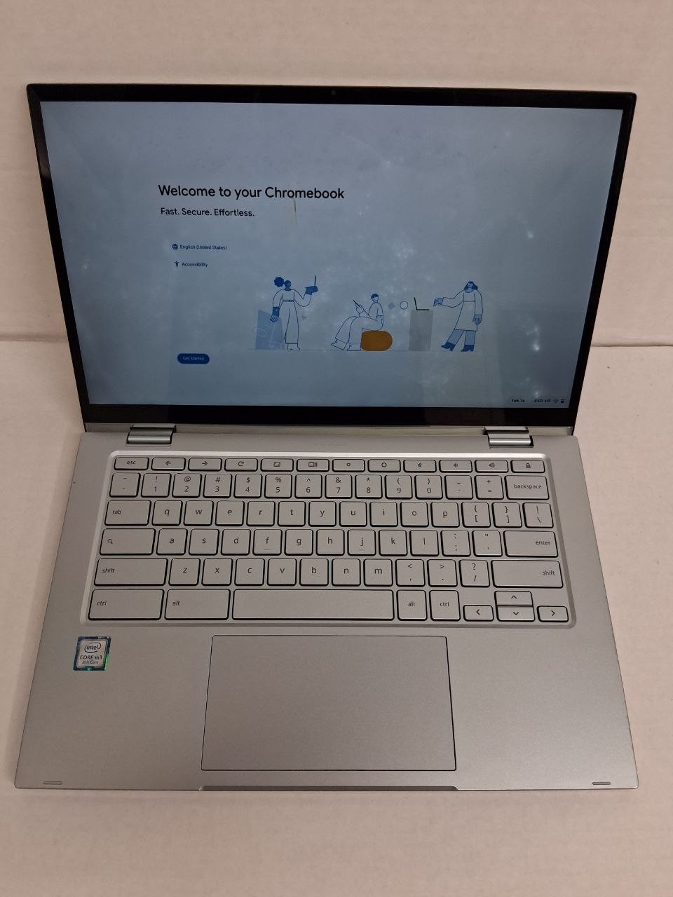 ASUS Chromebook Flip C433T 14" Touchscreen m3-8100Y