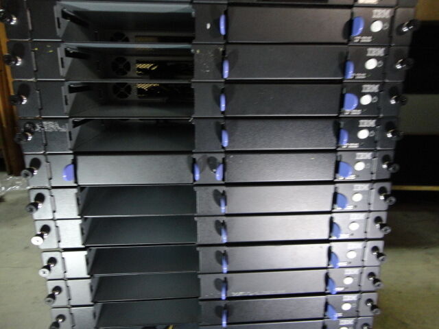 IBM 8765-1NX Blank Slot W/ USB port 1U Rackmount Drive Enclosure ONLY NoDrive