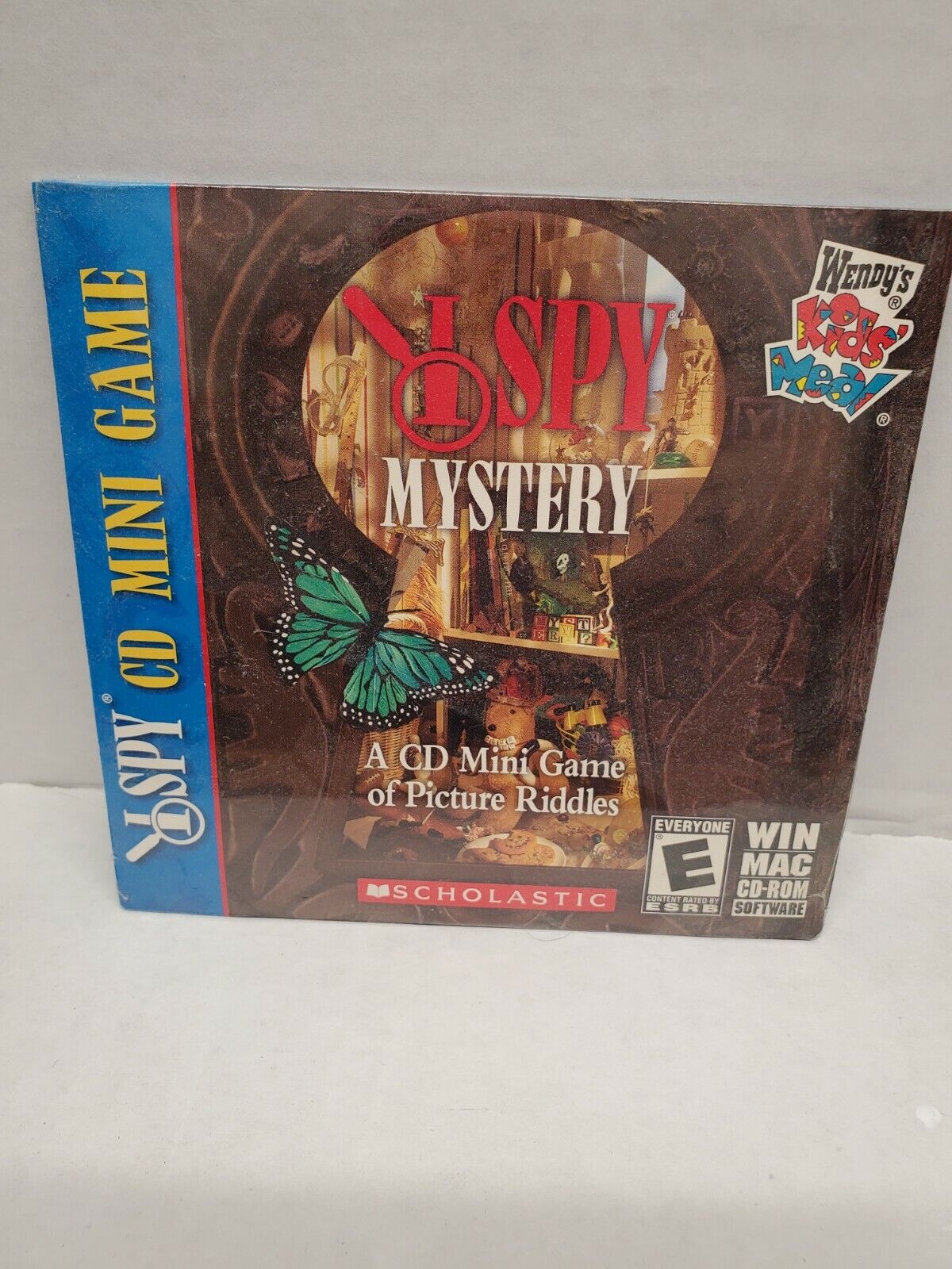 Wendy's Kids Meal I Spy CD Mini Game - I Spy Mystery - Scholastic - New Sealed