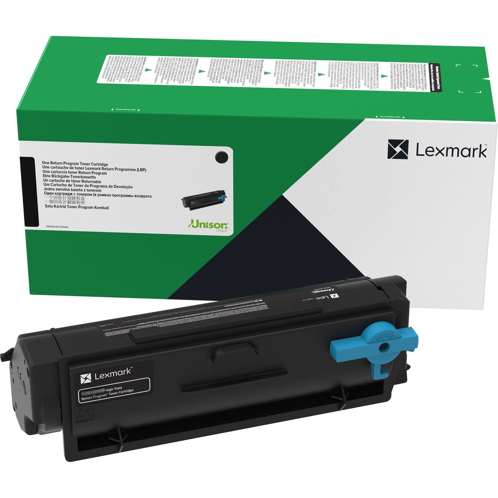 Lexmark 55B1X00 Laser Toner Cartridge - Black