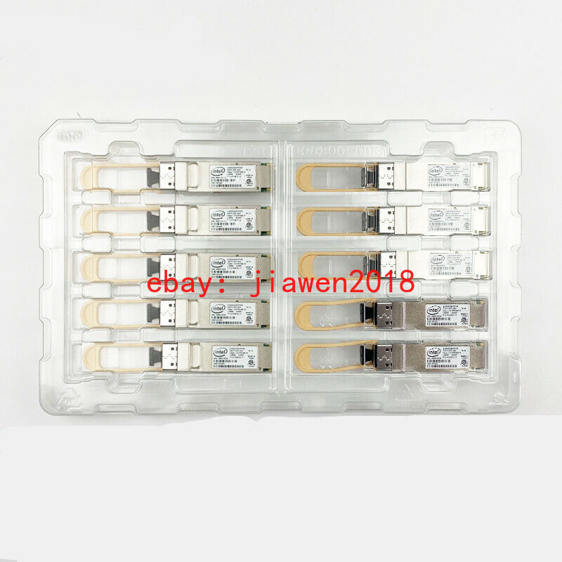 10PCS INTEL E40GQSFPSR QSFP-40G-SR4 FTL410QE2C-IT 40G 150m QSFP+ Transceiver