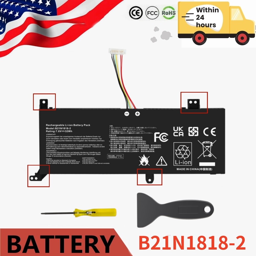 B21N1818-2 C21N1818-2 Battery Asus VivoBook 14 R424DA F412FA A412DA X412D X412UA