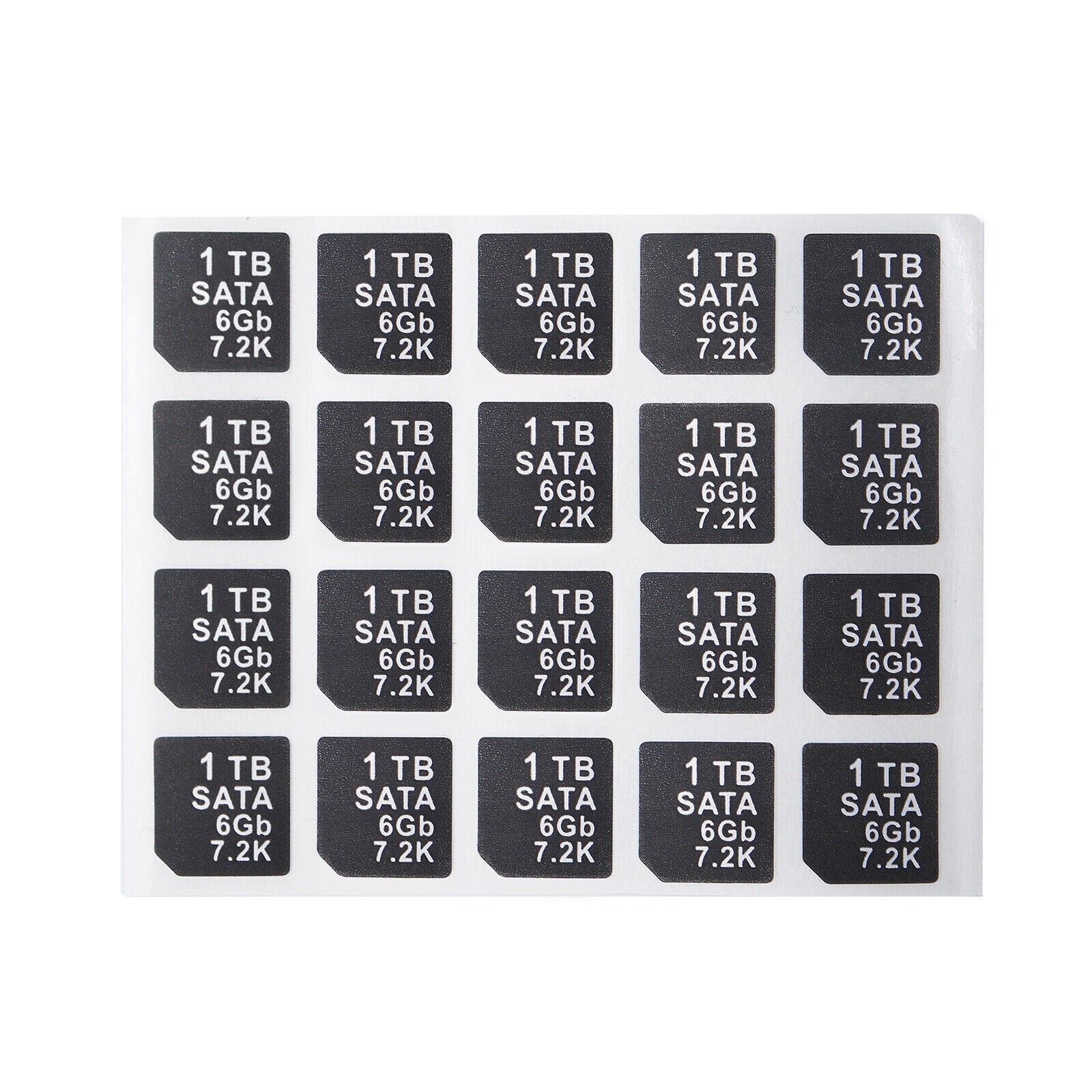 100x Capacity Sticker FOR DELL DXD9H X7K8W 14gen hard disk tray Caddy Labels @US