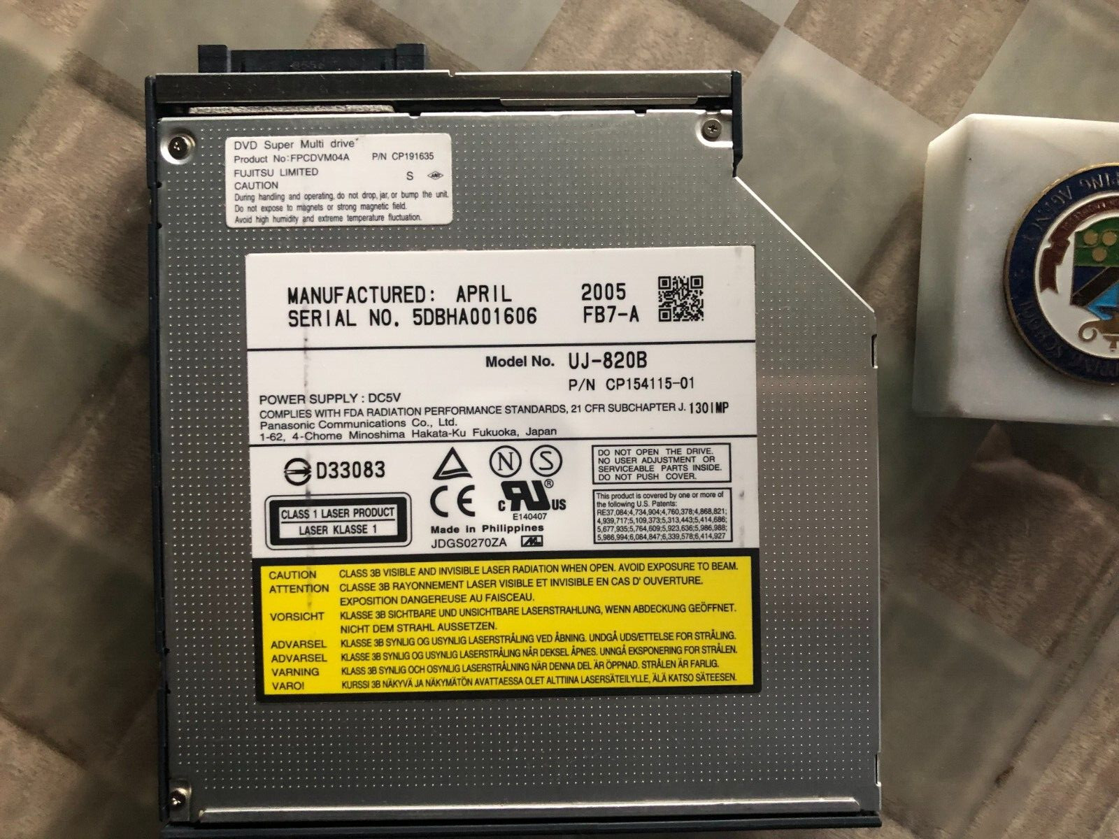 Genuine Lifebook T4010 T4020 T4210 T4215 T4220 S7110 S7210 E8410 CD/DVD Burner