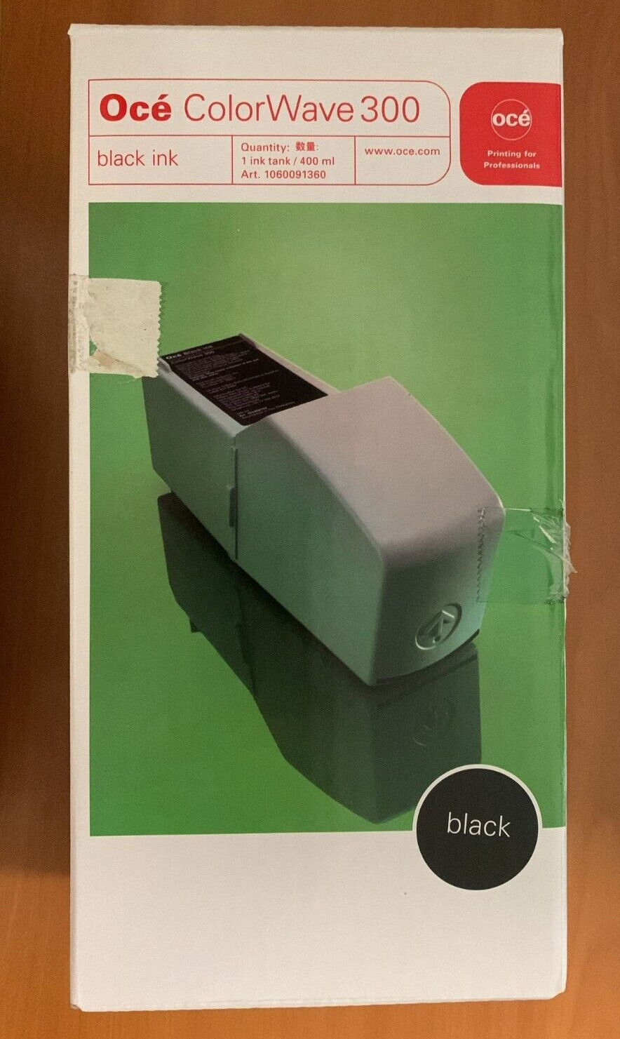 OCÉ OCE 1060091360 ColorWave 300 Ink Cartridge Black Ink 400ml 5834B005