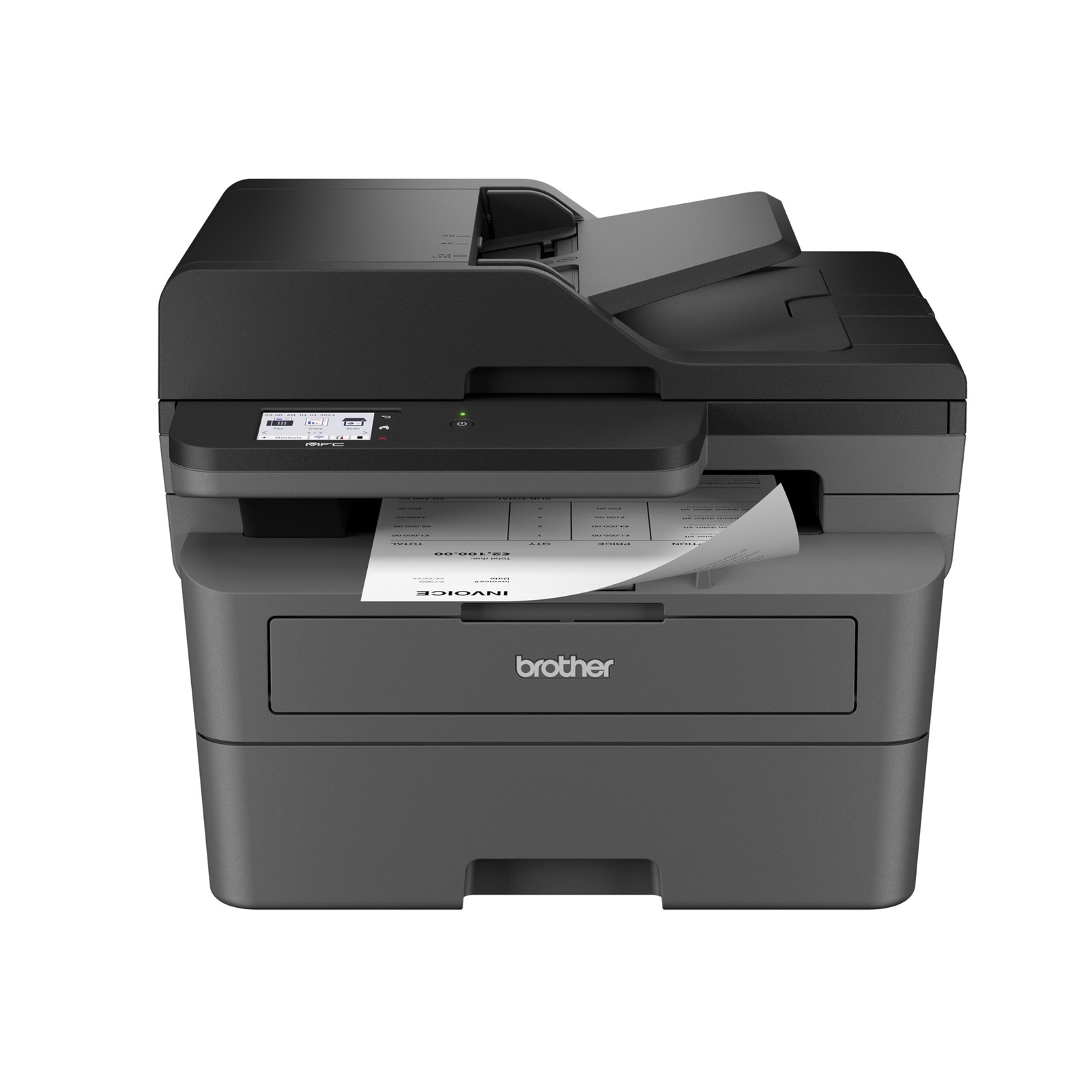 Wireless Compact Monochrome All-in One Laser Printer MFC-L2820DW Brother Copy