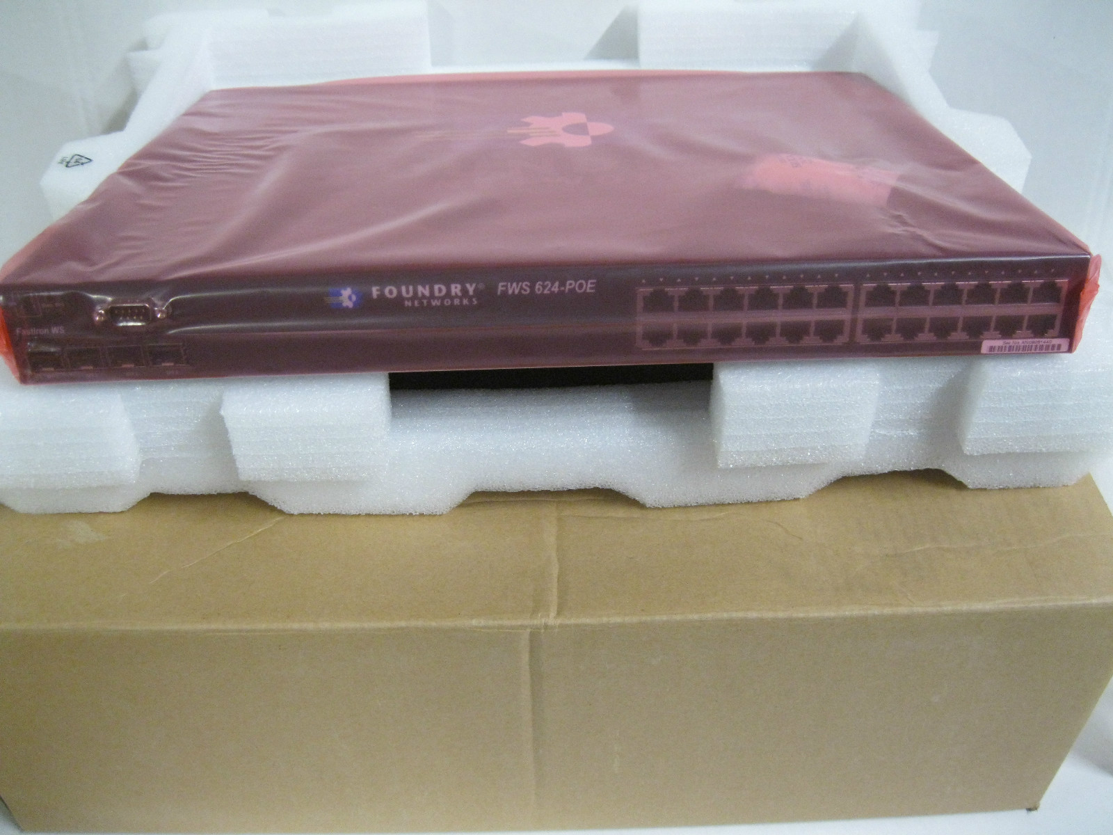 NEW FWS624-POE Foundry FastIron WS 24-Ports External Switch Managed