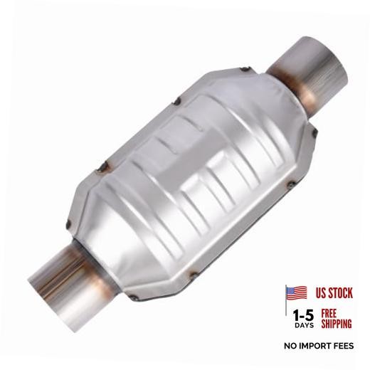 2.0" Universal Catalytic Converter, 2.0 Inch Inlet/Outle Cat Converter 2.0 inch