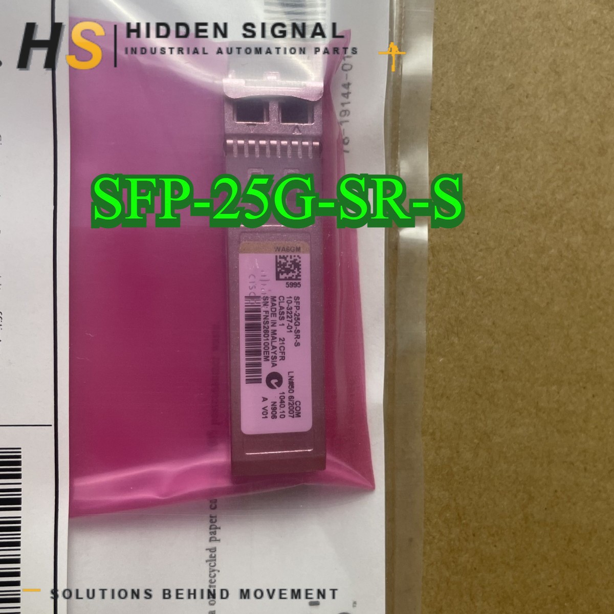 Cisco SFP-25G-SR-S Tranceiver Module New Sealed FAST SHIPPING