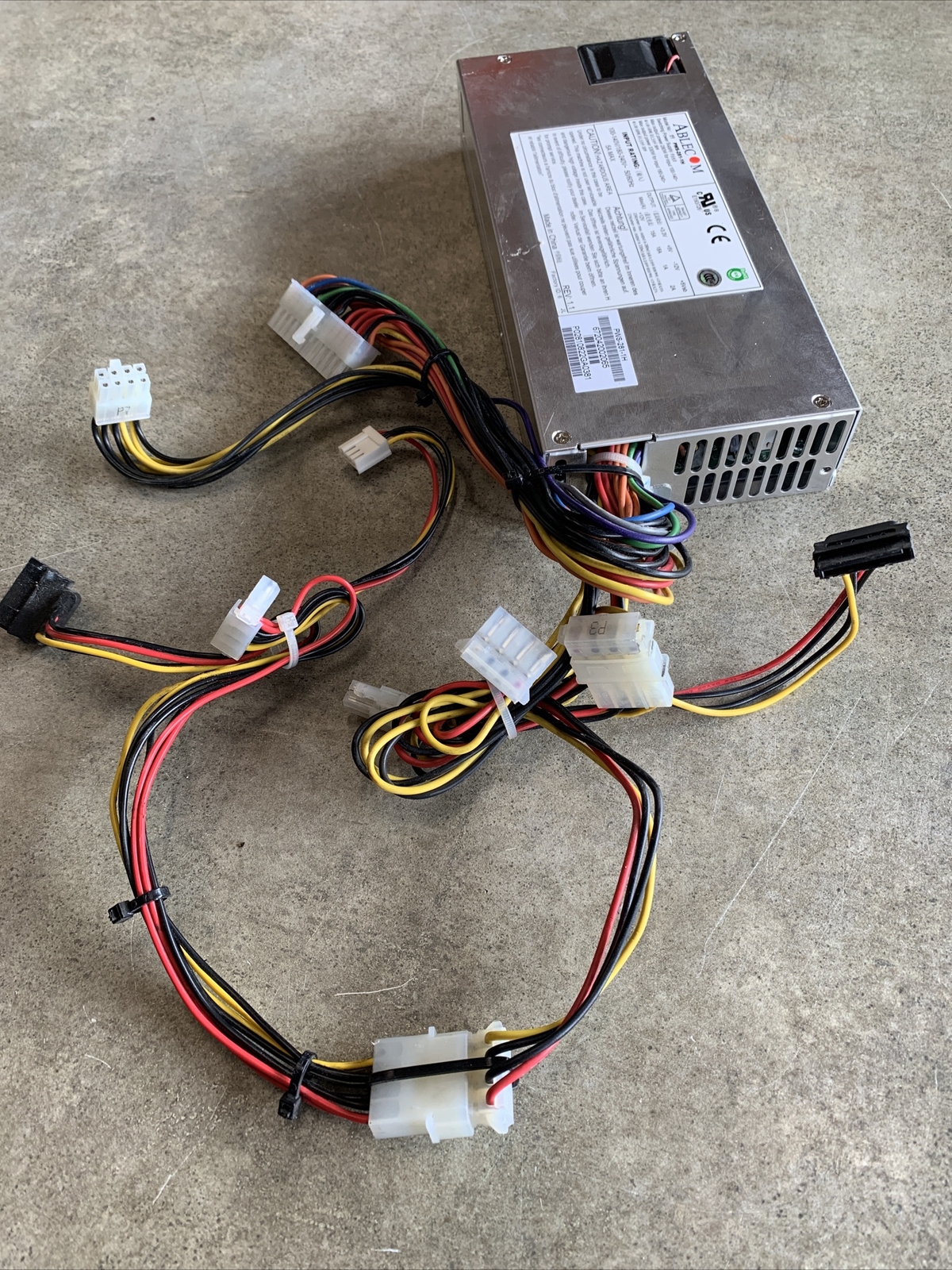 SuperMicro Ablecom PWS-281-1H 100-240V 50-60Hz 5A 280W Power Supply Lots Of Con