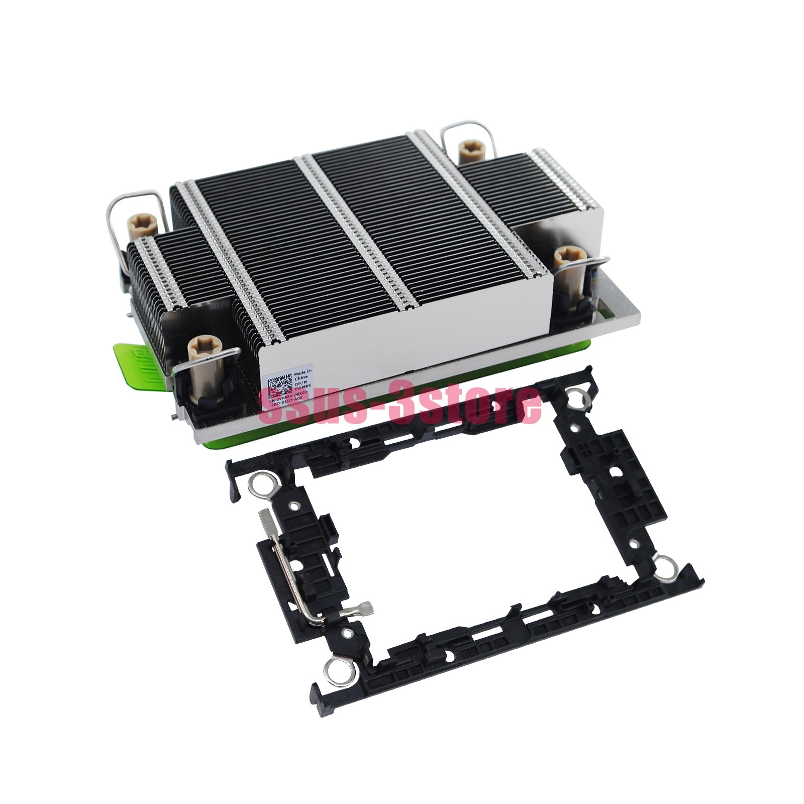 New Dell R750 R650 R550 R450 1U Heatsink with Cage VH8RK 0VH8RK US-SameDayShip