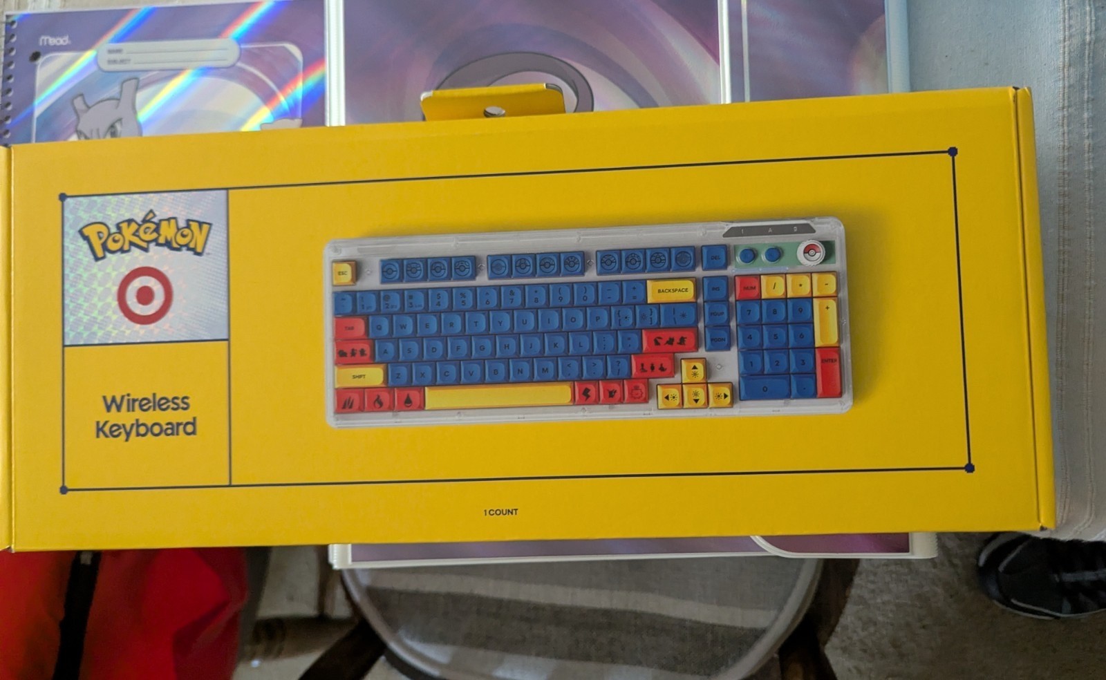 Pokemon x Target 30th Anniversary Wireless Keyboard 