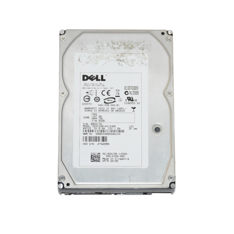 Hitachi Ultrastar 15K300 146GB 15K SAS 3G 3.5" Hard Drive HDD HUS153014VLS300