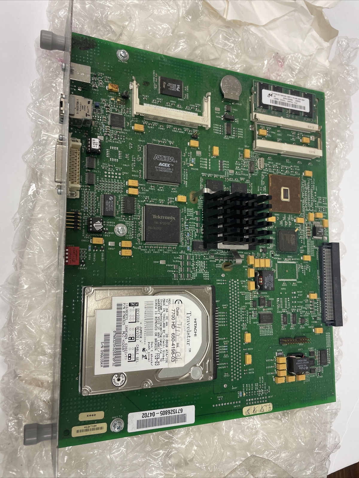 Tektronix Xerox 671-5268 Phaser 7700 Main Image Processor Board 671526805-04702