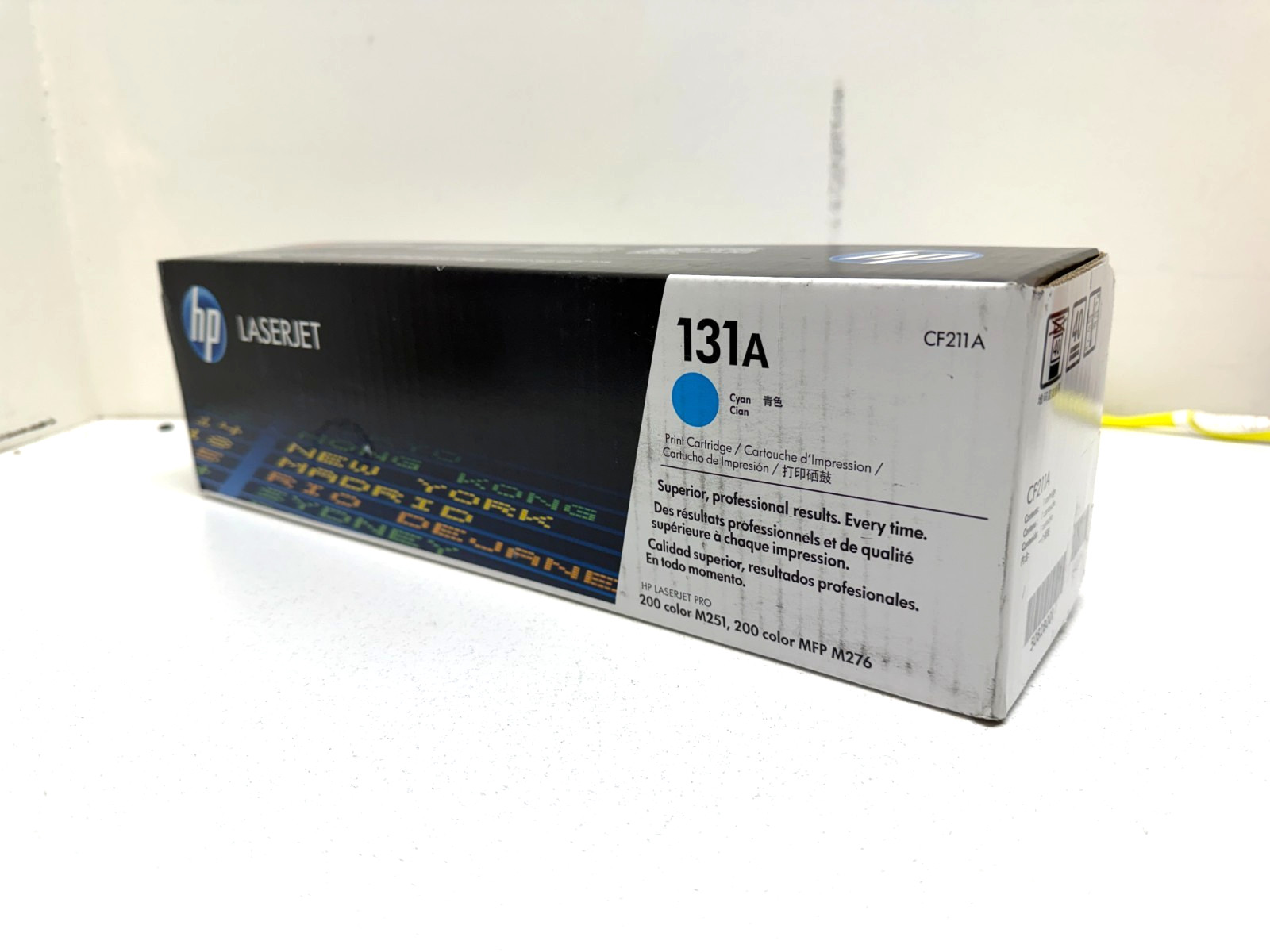 New Genuine HP 131A Cyan Blue Toner Print Cartridge CF211A - FACTORY SEALED BOX