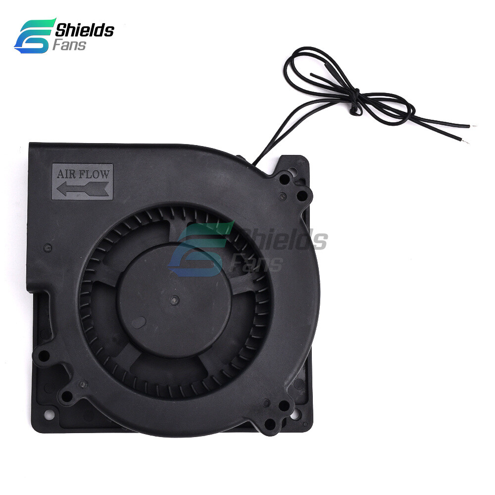 EC12032 110V-240V Ball Lead Turbo Blower 12cm High Speed Industrial Cooling Fan