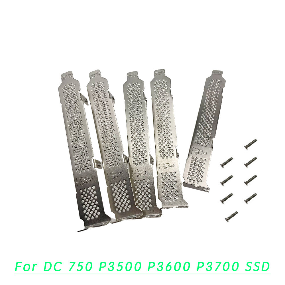 5x Full Height Bracket SSD for Intel DC 750 P3500 P3600 P3700 5pcs