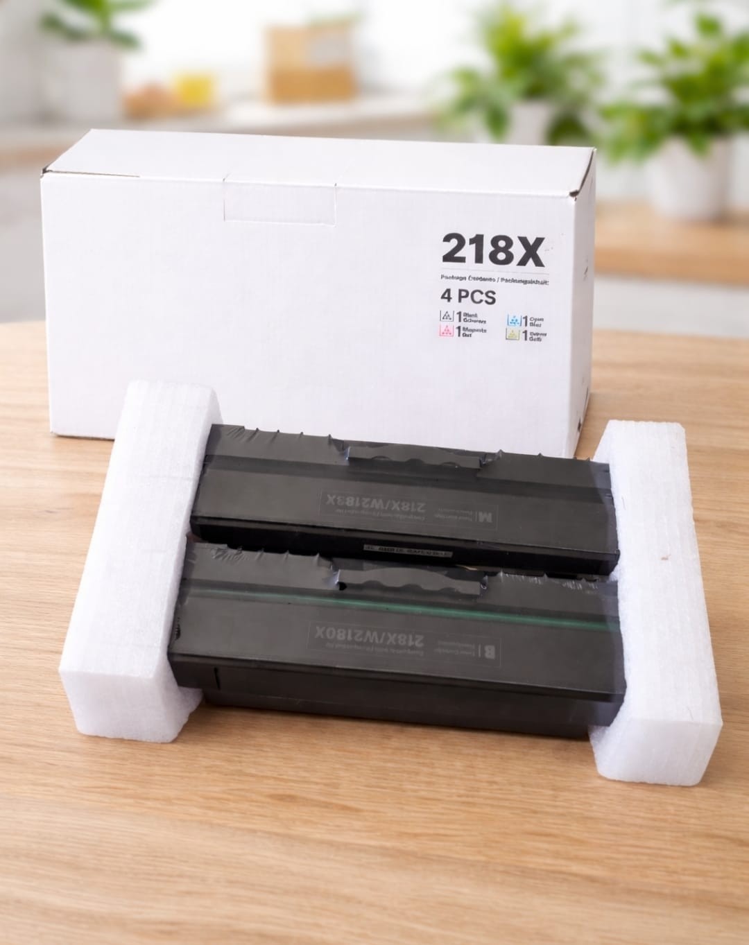 4 Pack 218X W2180X High Yield Toner (With Chip) for HP LaserJet Pro MFP 3301fdw