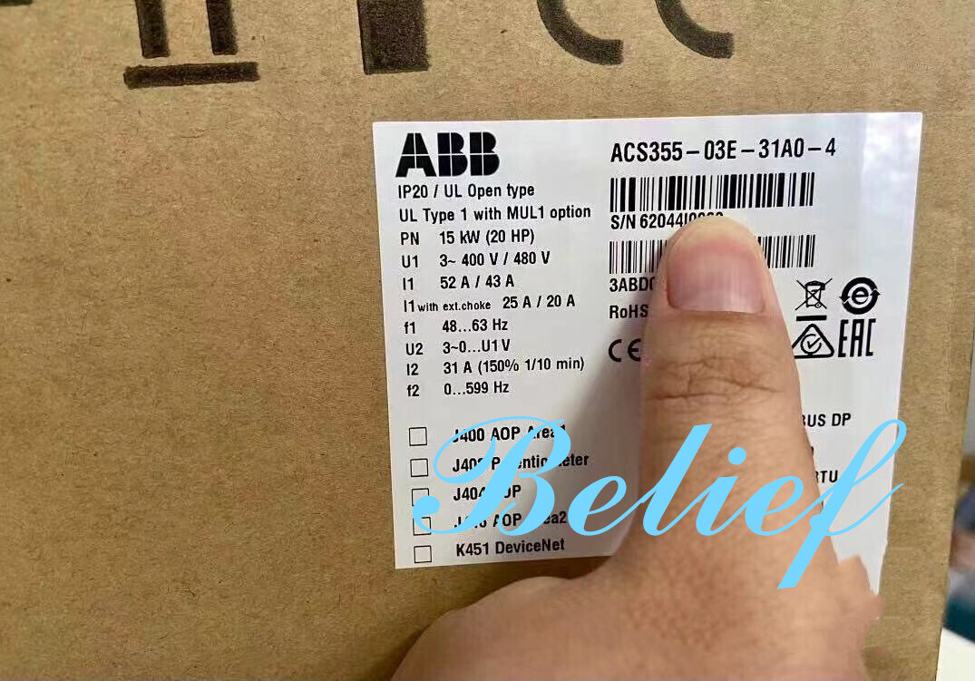 1pc ABB ACS355-03E-31A0-4 Brand New Inverter Via DHL or FedEX