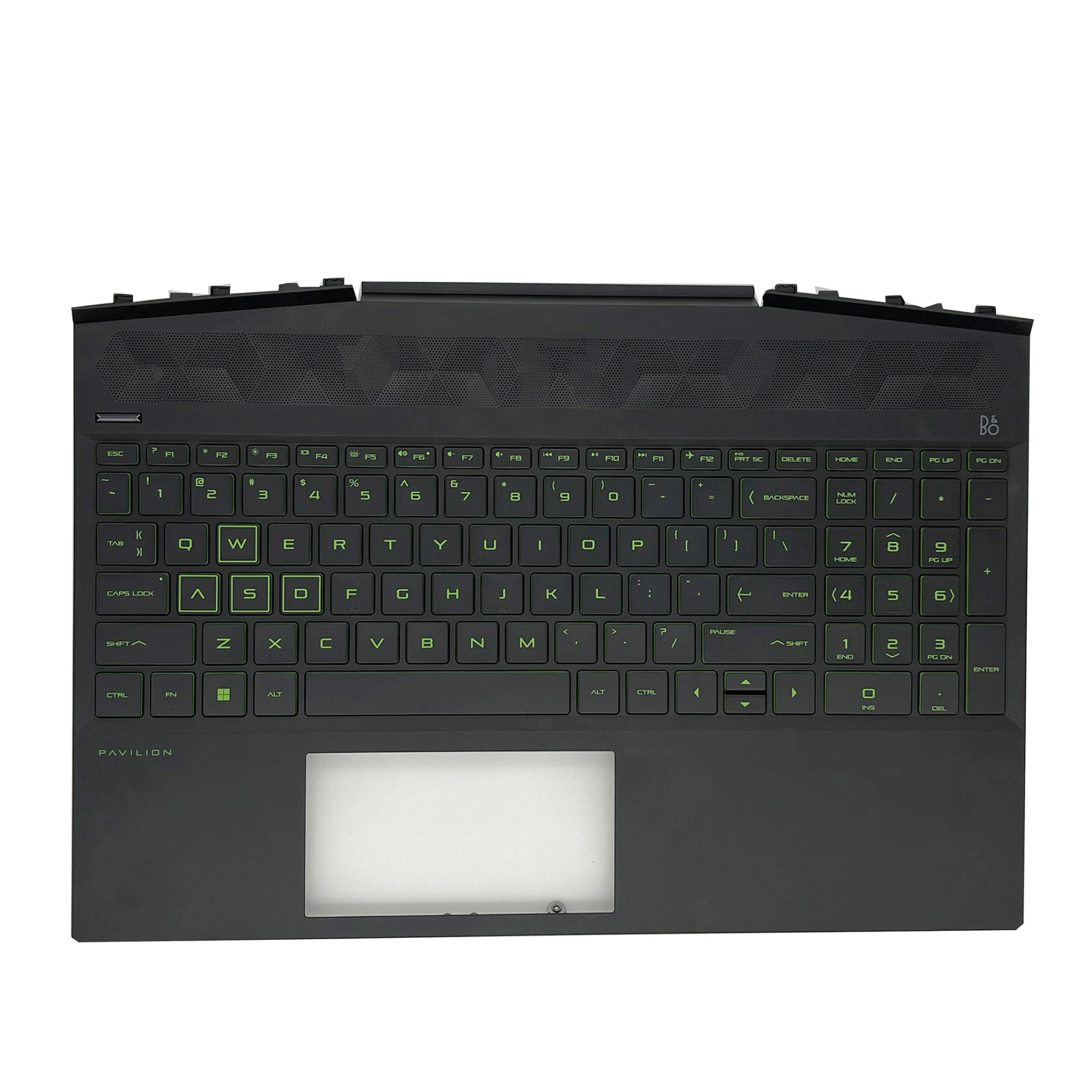 New L57593-00 for HP Pavilion 15-DK 15T-DK 15DK Palmrest W/Backlit Keyboard   US