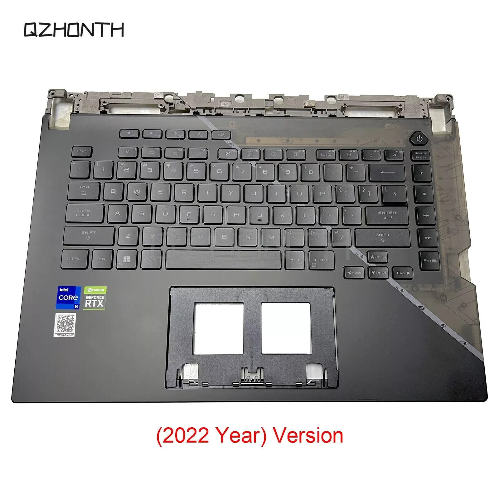 ASUS ROG Strix Scar 15 G533 G533Q G533ZX (2022) Palmrest w/Backlit Keyboard 15.6