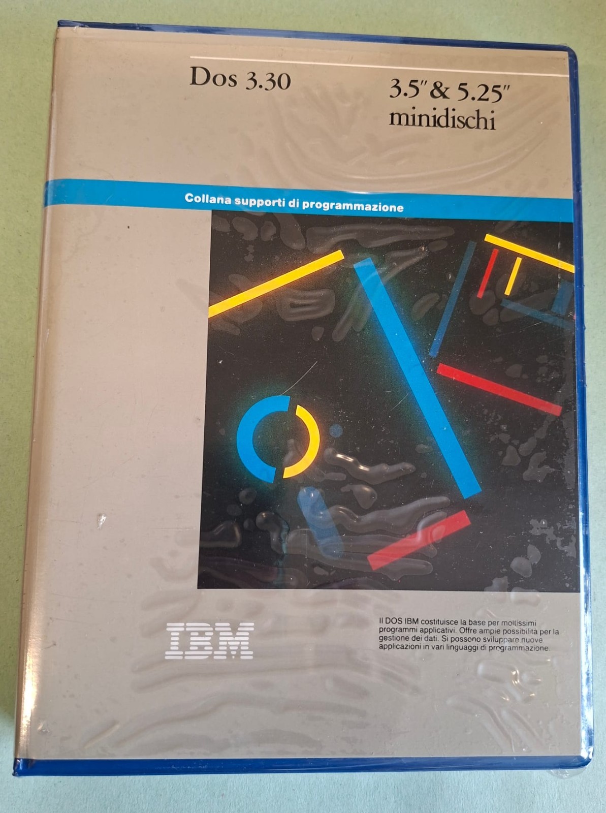 RARE SEALED IBM DOS 3.30 Operating System - Vintage NEW OLD STOCK - 3.5" + 5.25"