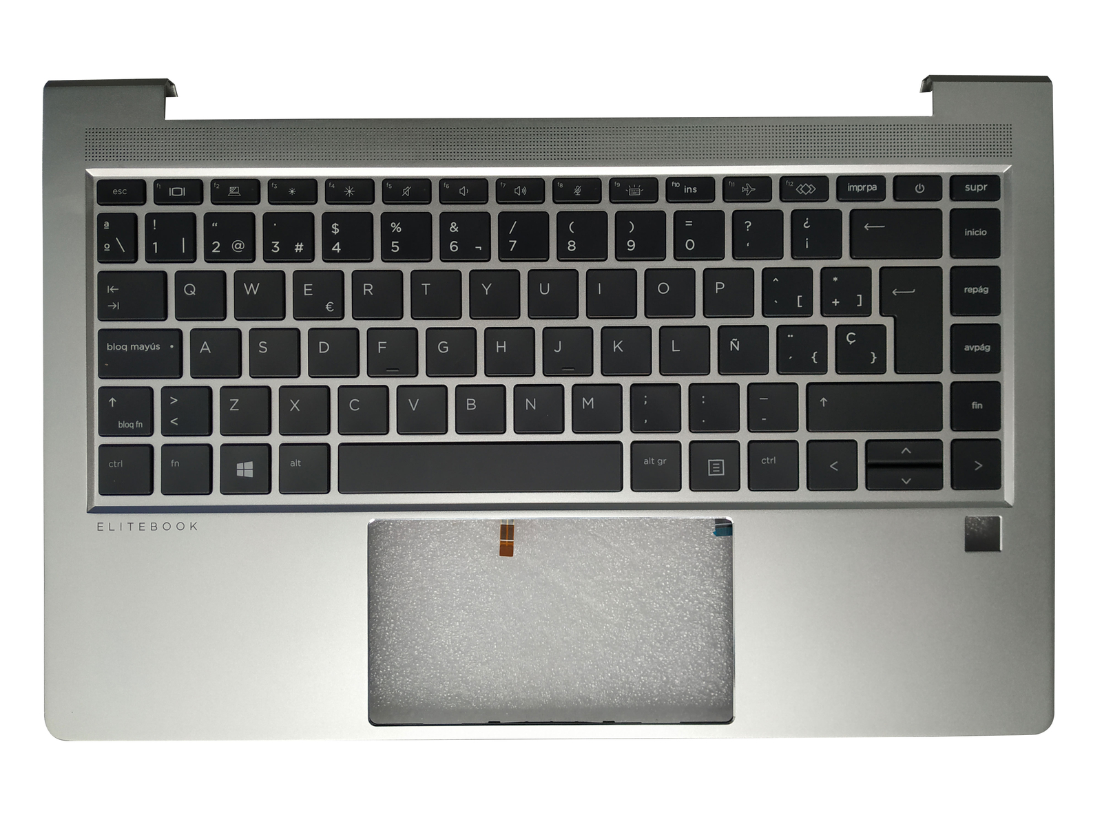 Laptop Spanish/Latin keyboard for HP EliteBook 645 640 G9 Upper Palmrest cover