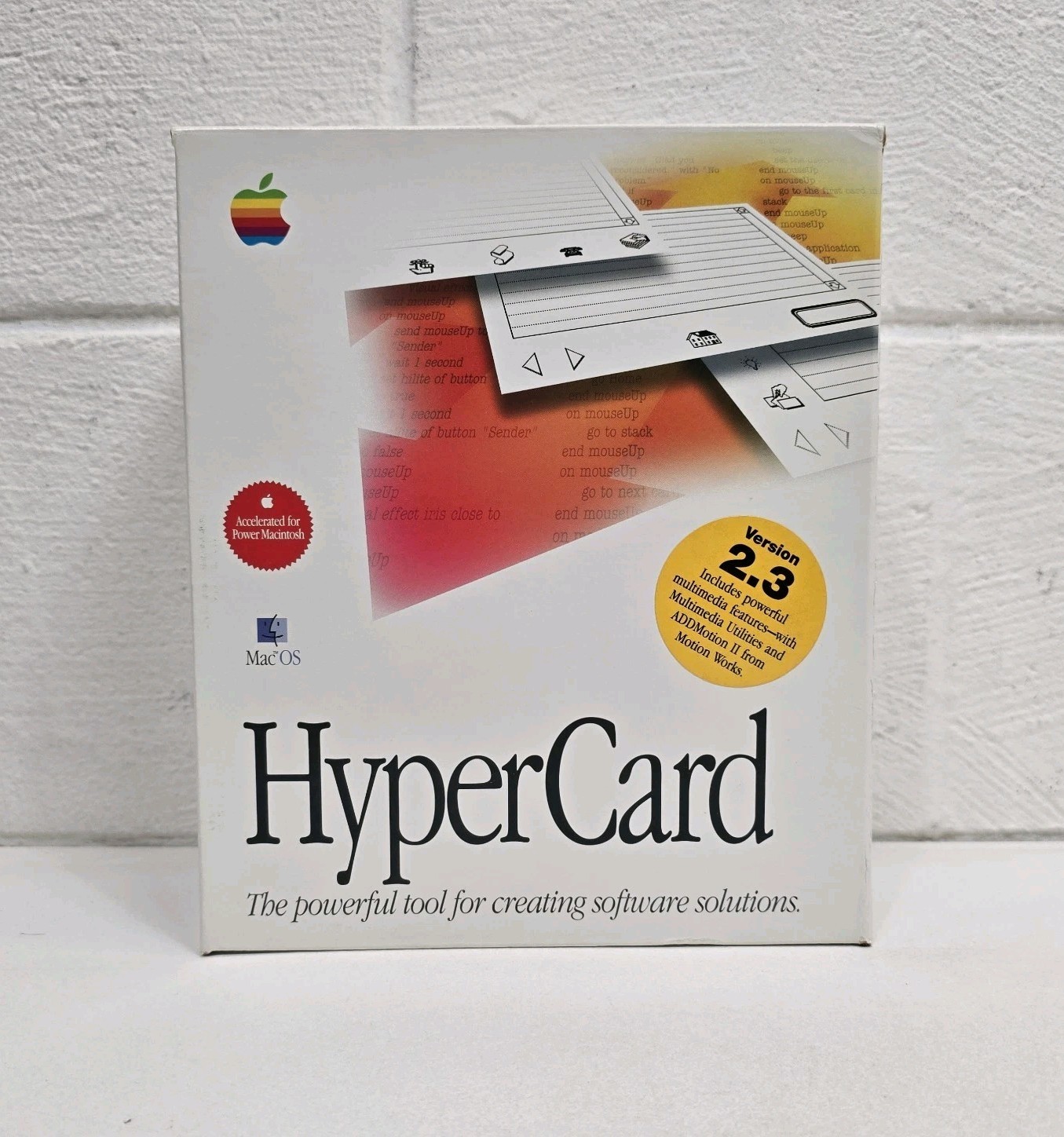 Vintage 1995 Apple Software HyperCard Version 2.3 M2365Z/C