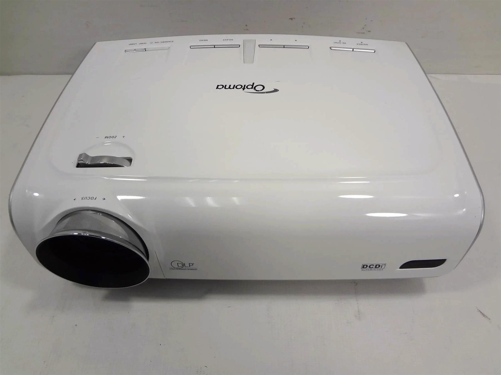 Optoma HD72 WXGA Home Theater Projector - 1300 Lumens (ANSI) - .