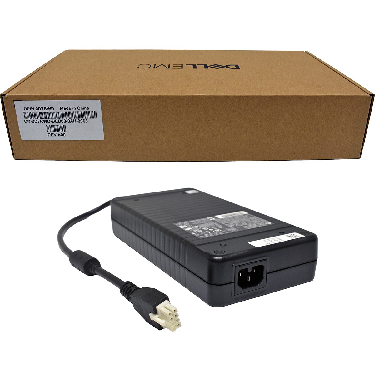 Dell EMC Delta ADH-320AR B 0D7RWD 320W 5.56A 6/8 PIN C16 AC/DC Adapter NEW NEW