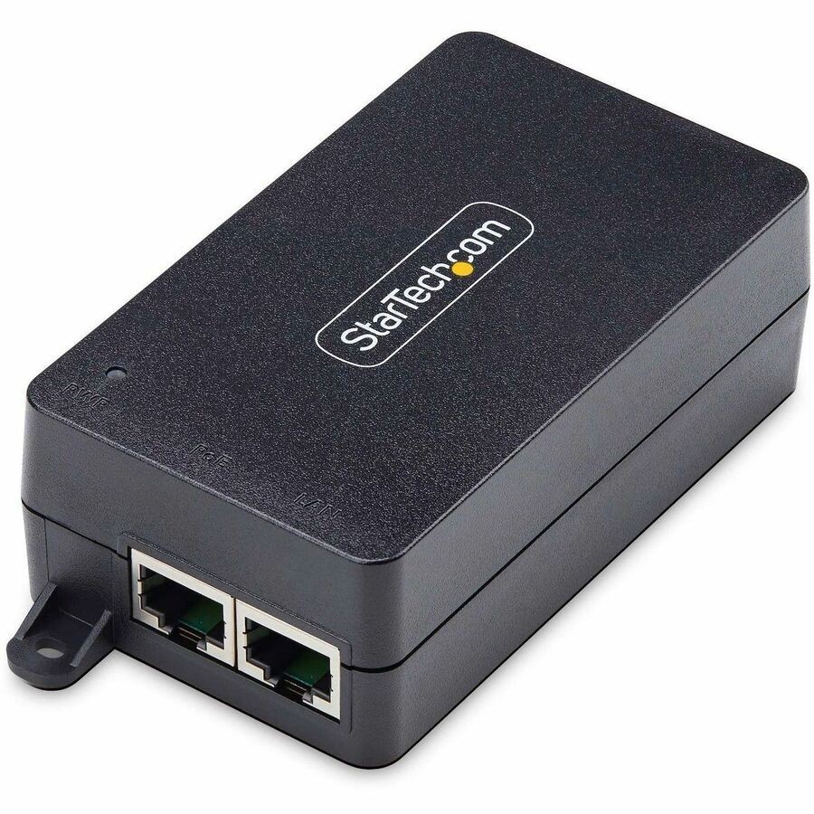 StarTech 1-Port 2.5GbE PoE+ Multi-Gigabit 10M/100M/1G/2.5G Ethernet Injector