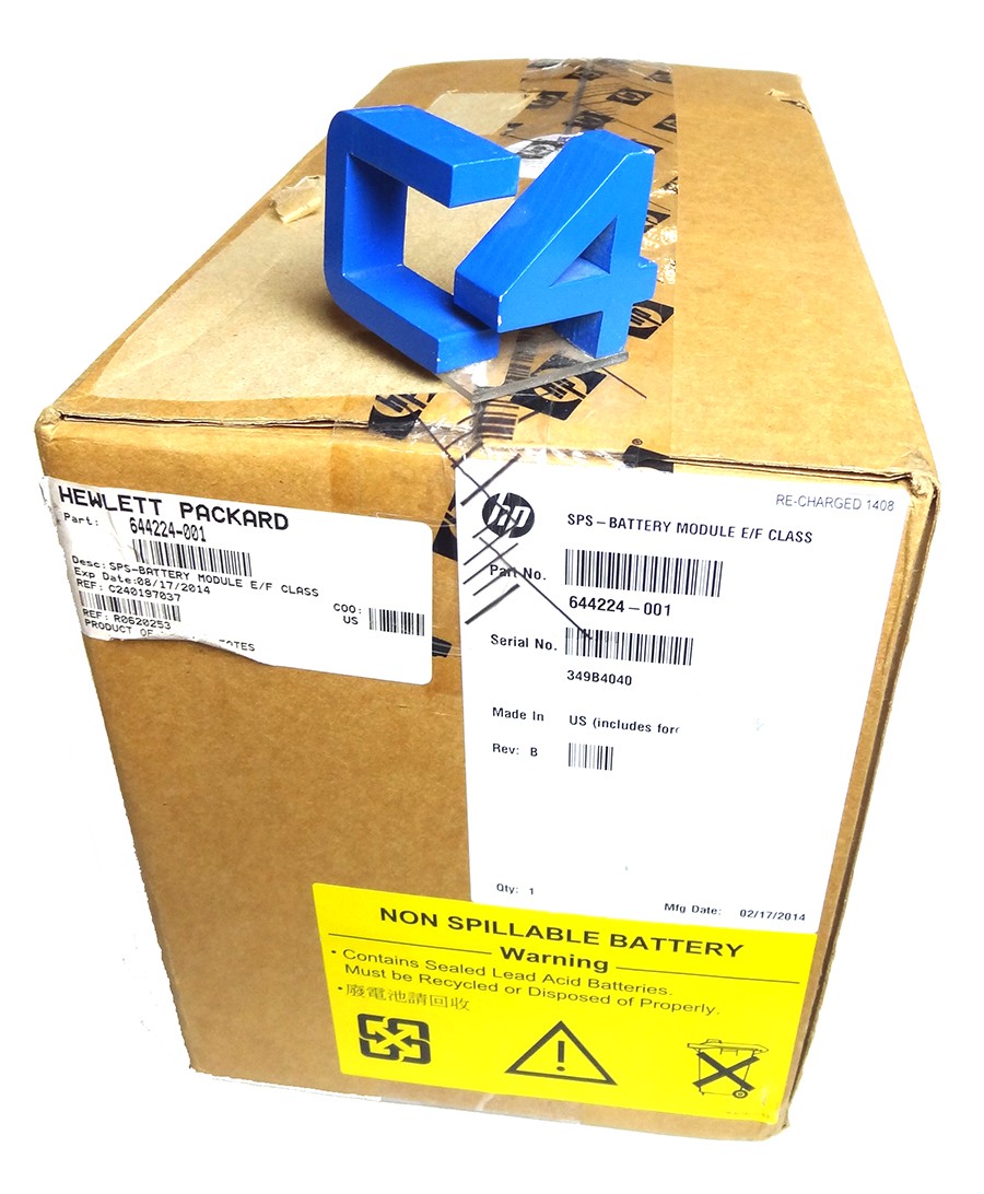 HP 644224-001 3PAR BATTERY MODULE E/F CLASS - 641240-001