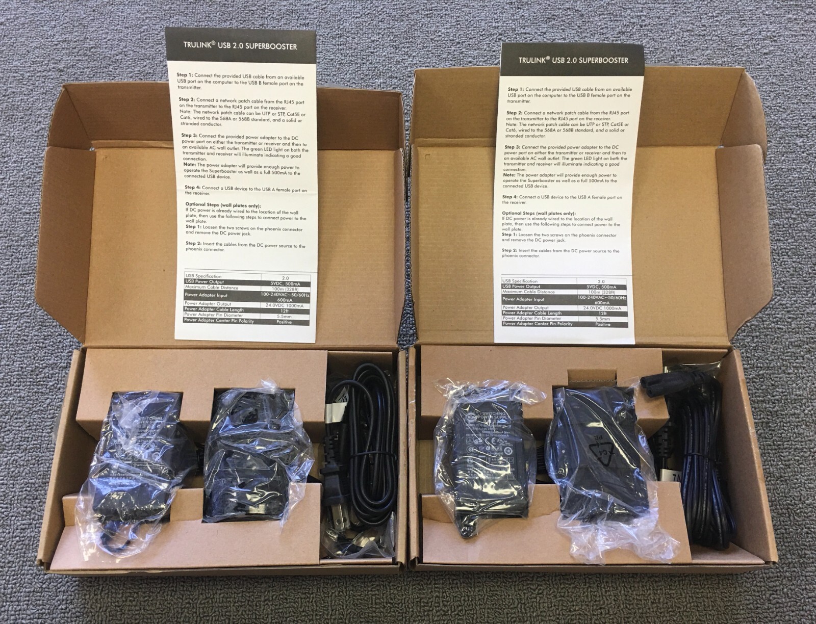 Pack of 2 TruLink Dongle USB Dongle Signal Extender Receiver Signal Booster