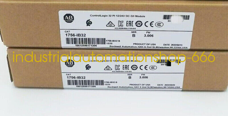 1PC NEW 1756-IB32 SERB CONTROLOGIX 32 PT DC INPUT MODULE Via DHL or FedEX
