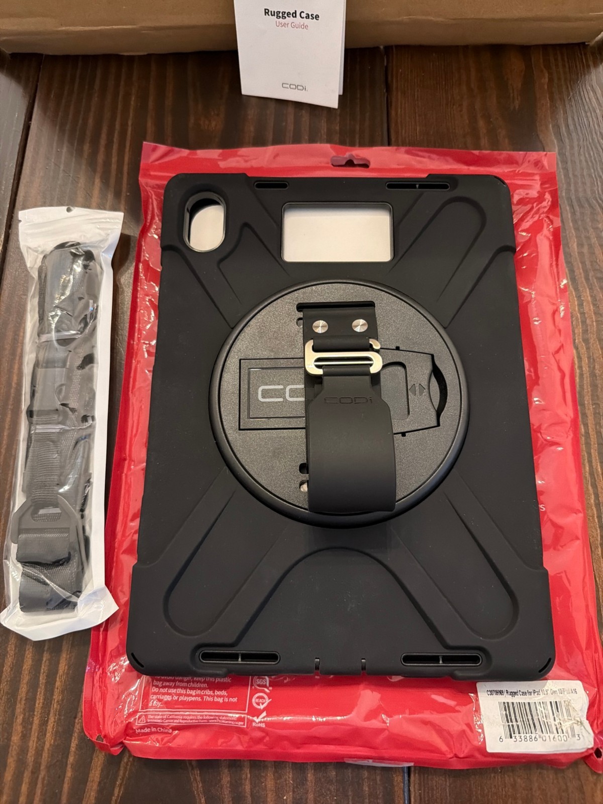 CODi C30705069 Rugged Case iPad 10.9 10th Gen 2022 Black Open Box