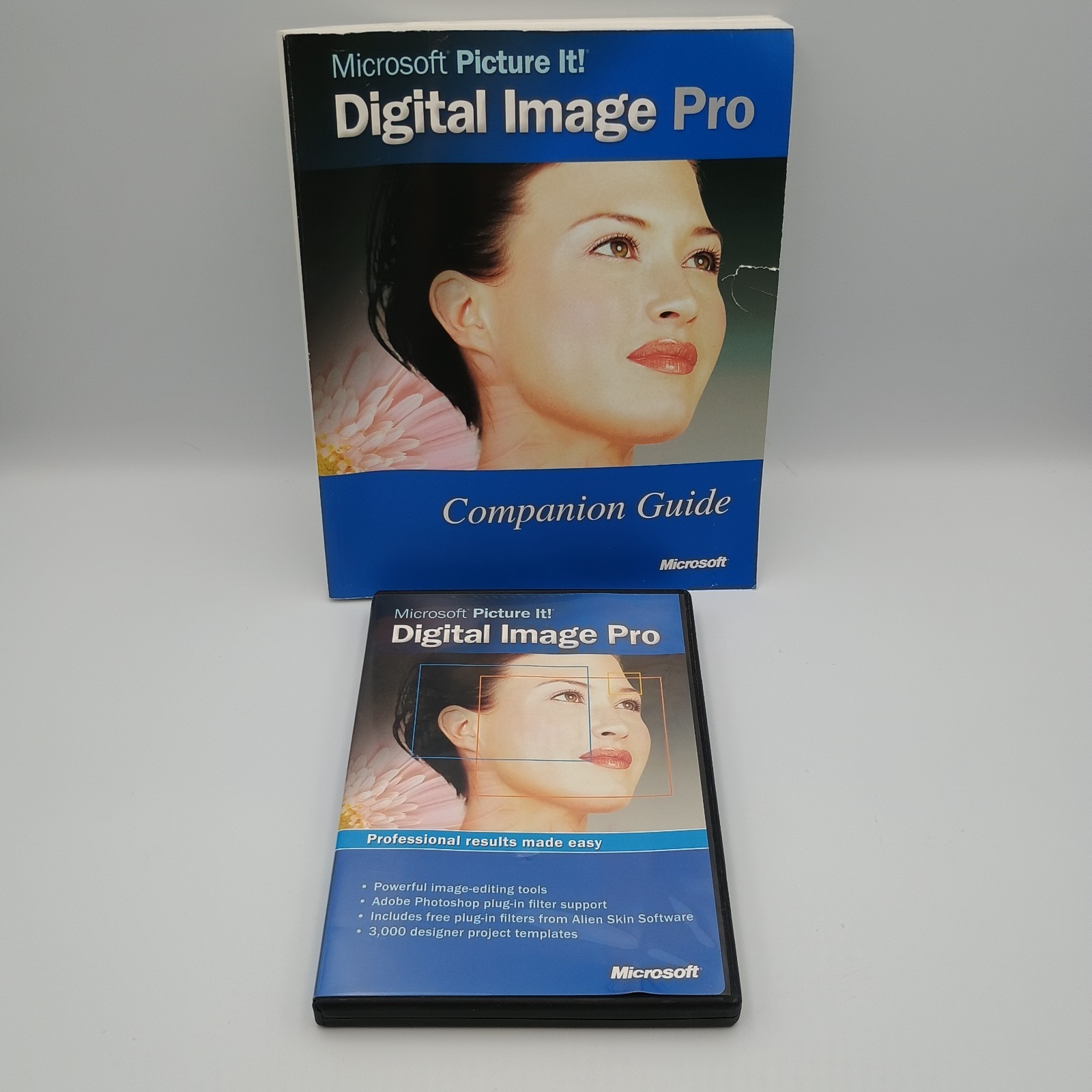 Microsoft Picture It Digital Image Pro 7.0 2-CD Set Companion Guide Windows
