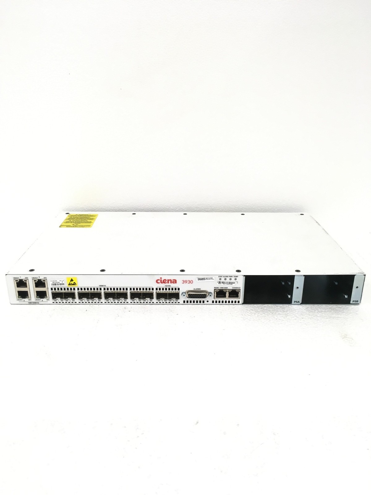 Ciena 3930 10-Port Service Delivery Switch 170-3930-850 No Power Supply FREESHIP