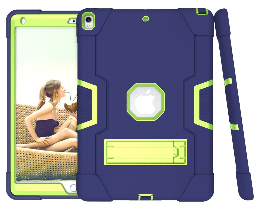 Shockproof Heavy Duty Hard Case Stand Cover for iPad 9th 10.2" Pro 9.7 Air Mini