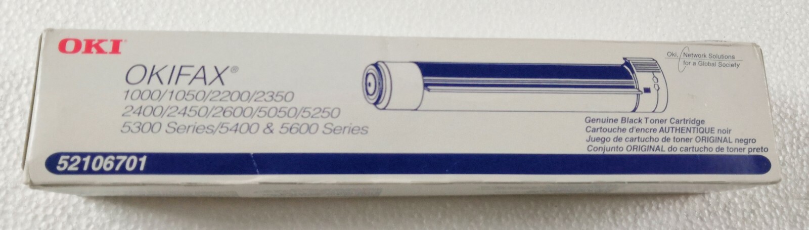Genuin Okidata 52106701 Toner Cartridge for 000/1050/2200/2350/2400/2600 Series 