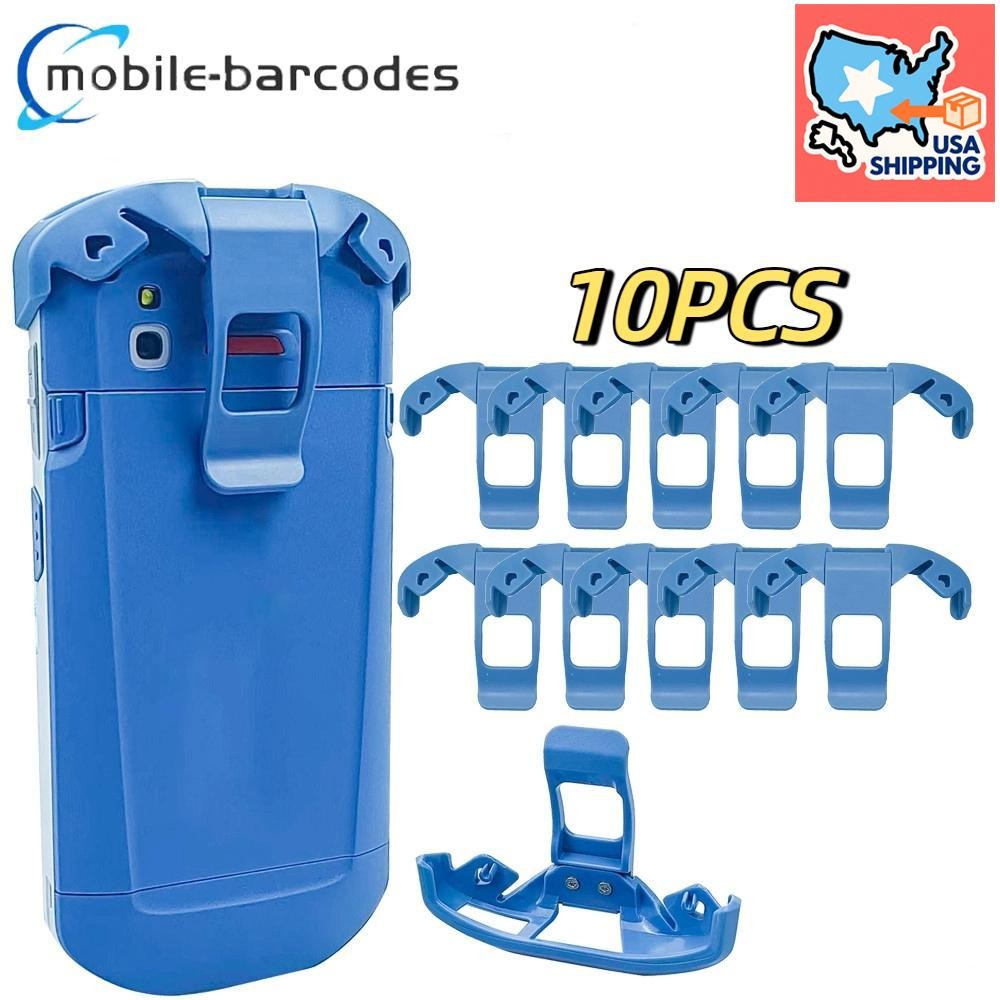 10x Blue Plastic Carrying Clip SG-TC51-CLIPHC1-01 for Zebra TC51 TC52 TC56 TC57