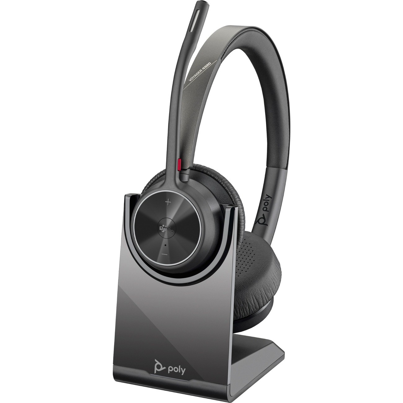 Hewlett Packard 77Z00AA Poly VOYAGER 4320-M Headset Bluetooth