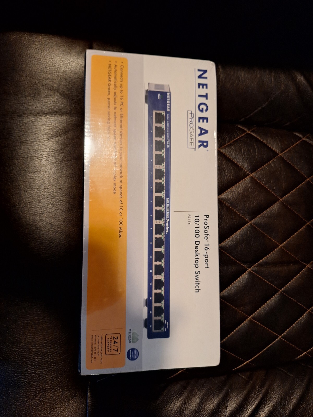 NetGear ProSafe (FS116) 16-Ports External Switch Factory Sealed Box B