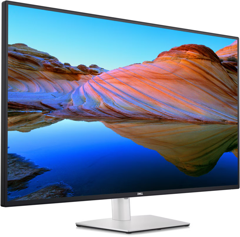 Dell UltraSharp 43 U4323QE 4K USB-C Hub Monitor. Open box