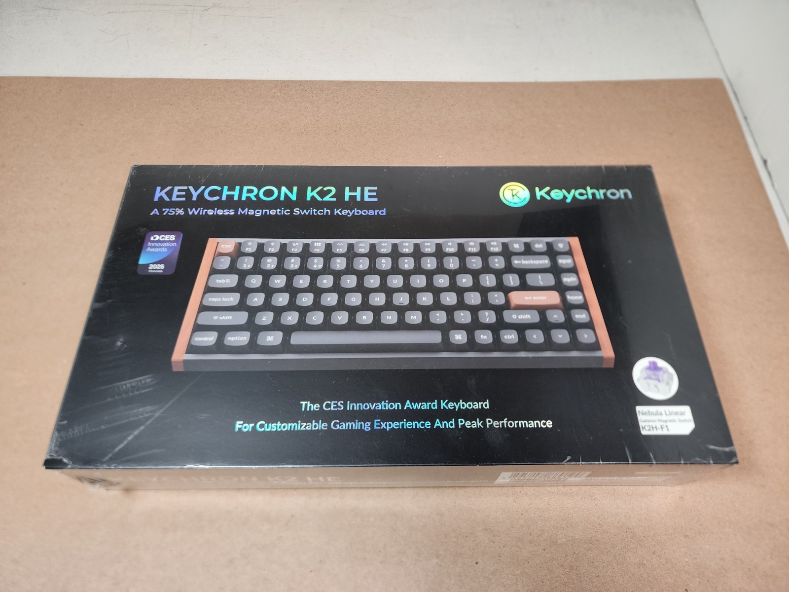Keychron K2 HE Rapid Trigger 75% Wireless Magnetic Switch Keyboard