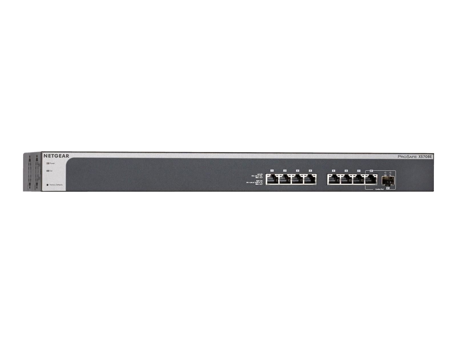 Netgear XS708E Switch II price incl VAT 3 yr warranty* B2B