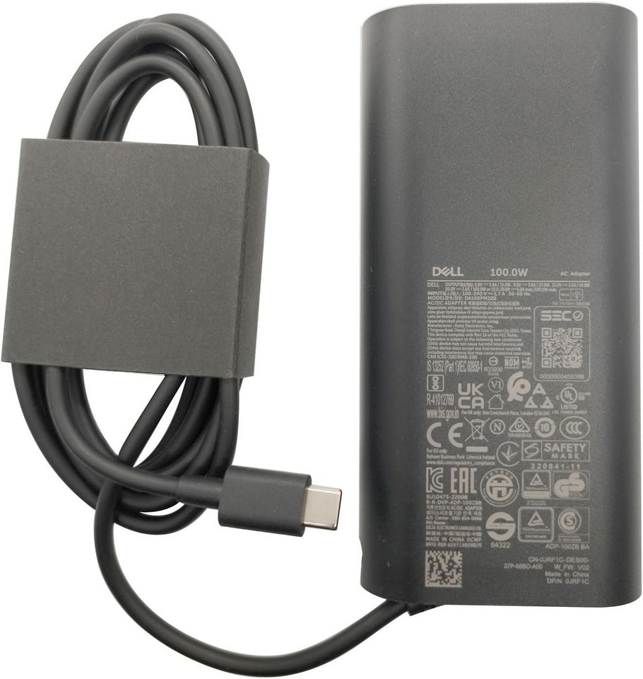 Genuine 100W Adapter For Dell Latitude7340 7640 DA100PM220 LA100PM220 HA100PM220