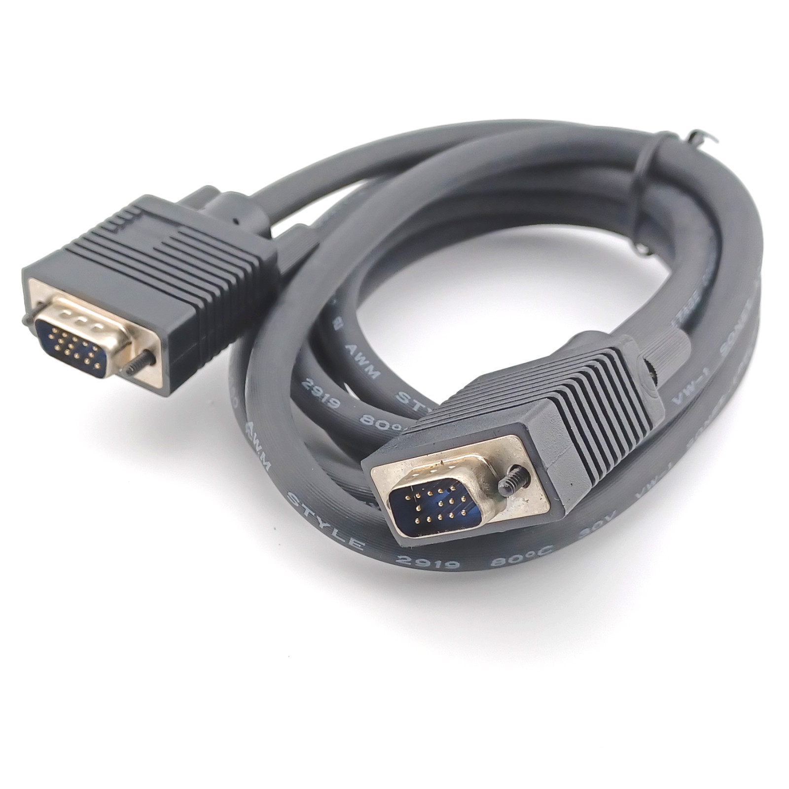 Manhattan 6 ft SVGA HD15 Male to HD15 Male Monitor Switch Box Cable